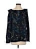 Banana Republic 100% Polyester Black Long Sleeve Blouse Size S - photo 1