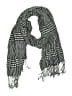 Aldo 100% Acrylic Houndstooth Gray Black Scarf One size - photo 1