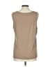 Chico's Tan Sleeveless Blouse Size Lg (2) - photo 2