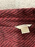 Christopher & Banks Stripes Marled Solid Burgundy Coat Size L - photo 6