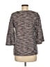 Ann Taylor LOFT Tweed Gray Pullover Sweater Size M - photo 2