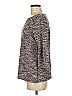 Ann Taylor LOFT Tweed Gray Pullover Sweater Size M - photo 5