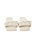 Journee Collection Ivory White Sandals Size 8 - photo 2