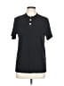 H2H Black Short Sleeve Henley Size L - photo 1