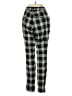 Hot Topic Plaid Black Casual Pants Size XS - photo 2