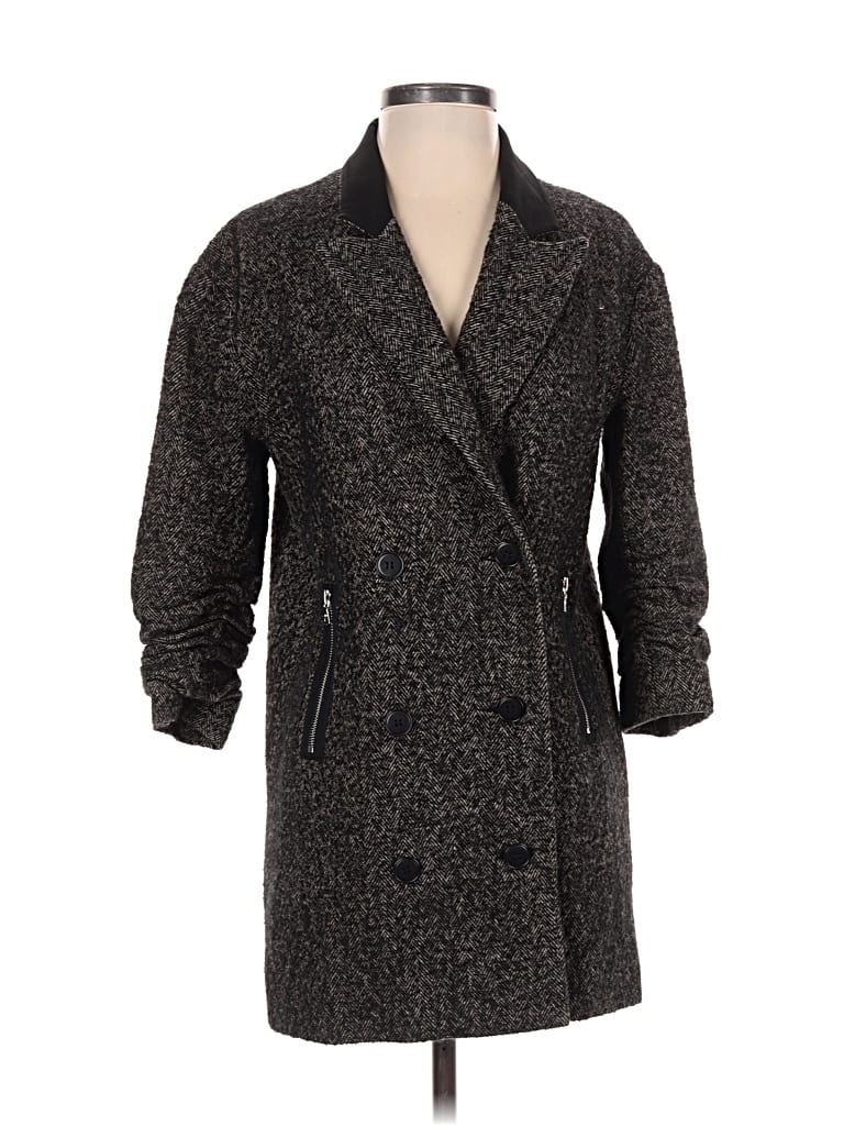 Pre-owned Alexander Wang Coat In Black