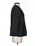 Lafayette 148 New York 100% Polyester Black 3/4 Sleeve Blouse Size 4 - photo 4