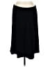 Neiman Marcus Solid Black Casual Skirt Size L - photo 1