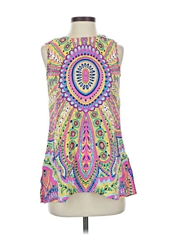 Alice & Trixie Sleeveless Silk Top (view 1)
