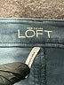 Ann Taylor LOFT Chevron-herringbone Blue Jeans Size 6 (tall) - photo 6