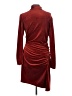 A.L.C. Burgundy Cocktail Dress Size 10 - photo 2