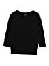 Lands' End 100% Supima Cotton Black Pullover Sweater Size 6 - 8 - photo 1
