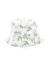Janie and Jack White Green Bucket Hat Size 3-6 mo - photo 1