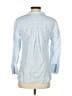 Sara Campbell Checkered-gingham Blue Long Sleeve Blouse Size XS - photo 2