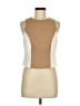 Flat White Tan Sleeveless Blouse Size M - photo 1
