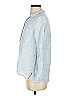 Sara Campbell Checkered-gingham Blue Long Sleeve Blouse Size XS - photo 5