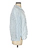 Sara Campbell Checkered-gingham Blue Long Sleeve Blouse Size XS - photo 4