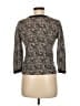 Topshop Animal Print Black Tan Pullover Sweater Size 8 - photo 2