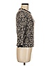 Topshop Animal Print Black Tan Pullover Sweater Size 8 - photo 4