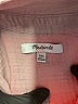Madewell Checkered-gingham Pink Short Sleeve Button-Down Shirt Size XXS - photo 7