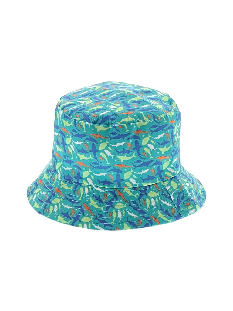 Pre-owned Assorted Brands Kids' Bucket Hat In Blue