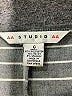 AA Studio AA Stripes Gray Casual Dress Size 6 - photo 7