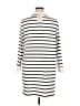 Unbranded Stripes White Casual Dress Size 0X - photo 2