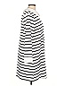 Unbranded Stripes White Casual Dress Size 0X - photo 4