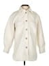 H&M 100% Polyester Ivory Coat Size XS - photo 1