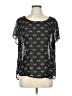Torrid 100% Polyester Black Short Sleeve Blouse Size Lg Plus (0) - photo 1