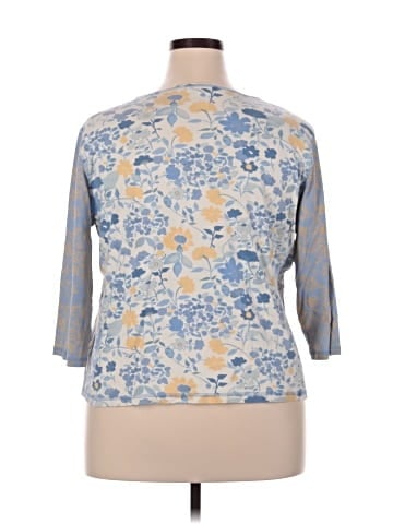 Sigrid Olsen 3/4 Sleeve Blouse (view 2)