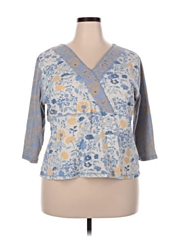 Sigrid Olsen 3/4 Sleeve Blouse (view 1)