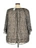 Torrid Gray 3/4 Sleeve T-Shirt Size 3X Plus (3) - photo 2