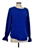 Unbranded 100% Polyester Blue Long Sleeve Blouse Size M - photo 1