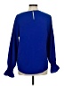 Unbranded 100% Polyester Blue Long Sleeve Blouse Size M - photo 2