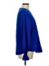 Unbranded 100% Polyester Blue Long Sleeve Blouse Size M - photo 4