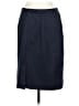 L.L.Bean 100% Polyester Solid Blue Formal Skirt Size 12 - photo 2