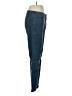 Ann Taylor LOFT Chevron-herringbone Blue Jeans Size 6 (tall) - photo 4