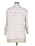 Andree by UNIT 100% Rayon Hearts Ivory 3/4 Sleeve Blouse Size 1X - photo 2