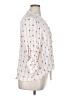 Andree by UNIT 100% Rayon Hearts Ivory 3/4 Sleeve Blouse Size 1X - photo 4