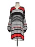 Chico's Stripes Gray Casual Dress Size Sm (0) - photo 1