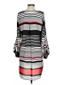 Chico's Stripes Gray Casual Dress Size Sm (0) - photo 2