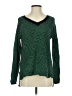 BCBGMAXAZRIA Chevron-herringbone Green Pullover Sweater Size S - photo 1