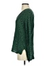 BCBGMAXAZRIA Chevron-herringbone Green Pullover Sweater Size S - photo 5