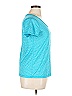 Joe Fresh 100% Polyester Teal Active T-Shirt Size XL - photo 4