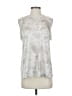 Calia Silver Sleeveless Blouse Size S - photo 1