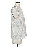 Calia Silver Sleeveless Blouse Size S - photo 4