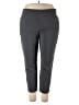 Susan Graver Solid Gray Active Pants Size 2X (petite) - photo 1