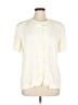 Louben Ivory Short Sleeve Blouse Size L (estimated) - photo 1
