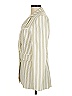 1.State 100% Cotton Stripes Ivory Blazer Size 8 - photo 5